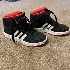 Boys Adidas High Top Shoes